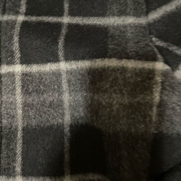 Eddie Bauer Plaid Wool Blend Full Zip Women's Jacket Sz Large - Picture 3 of 5